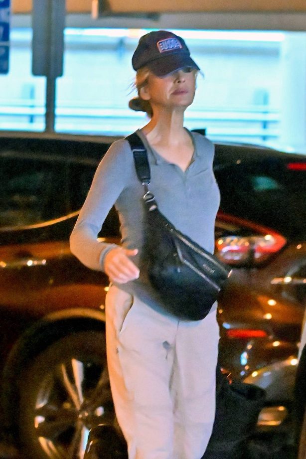 Renée Zellweger - Spotted leaving the celebration of Ant Anstead's son Hudson's birthday