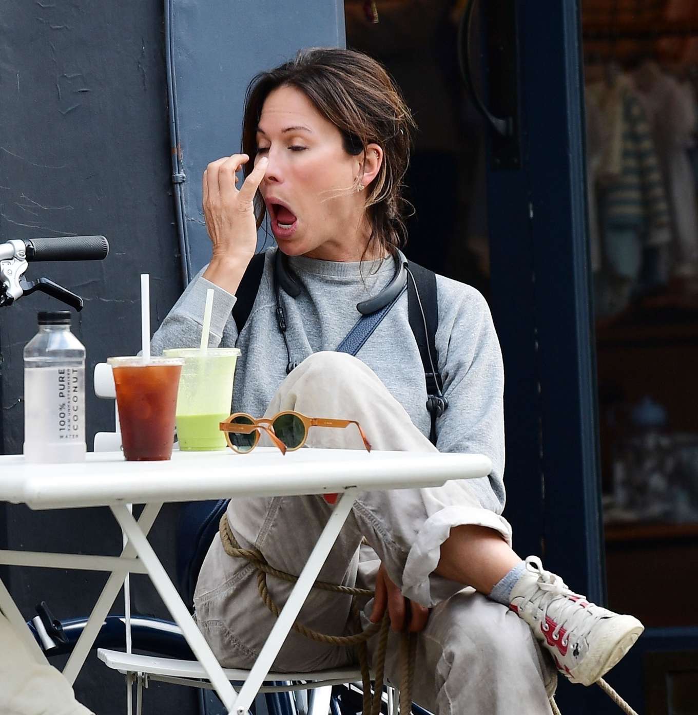 Rhona Mitra 2019 : Rhona Mitra – Out in Notting Hill-06