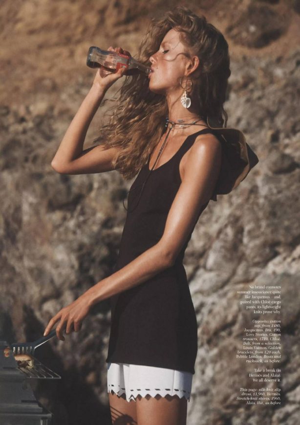 Rianne Van Rompaey - Vogue UK (February 2021)