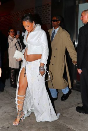 Rihanna - Arrives at an after Party at Virgo in New York