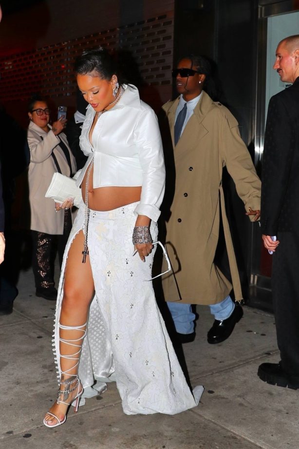 Rihanna - Arrives at an after Party at Virgo in New York