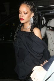 Rihanna - Arrives at British Vogue's Fashion & Film Party 2020 in London