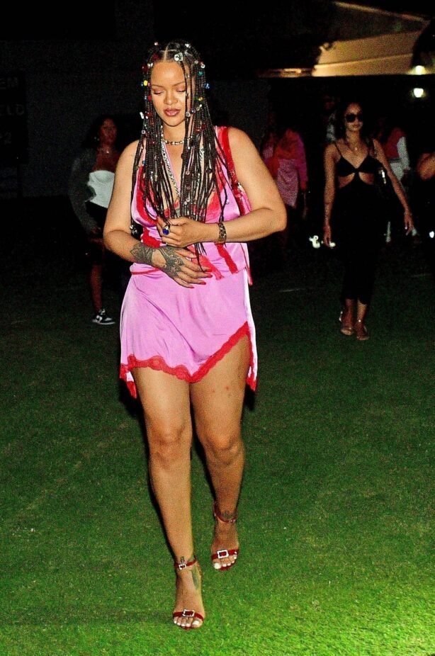 Rihanna - Arrives at the Imagine Weekend Climax Show in Barbados