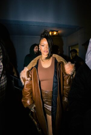 Rihanna - ASAP Rock's performance for Amazon Music at Red Studio in Los Angeles