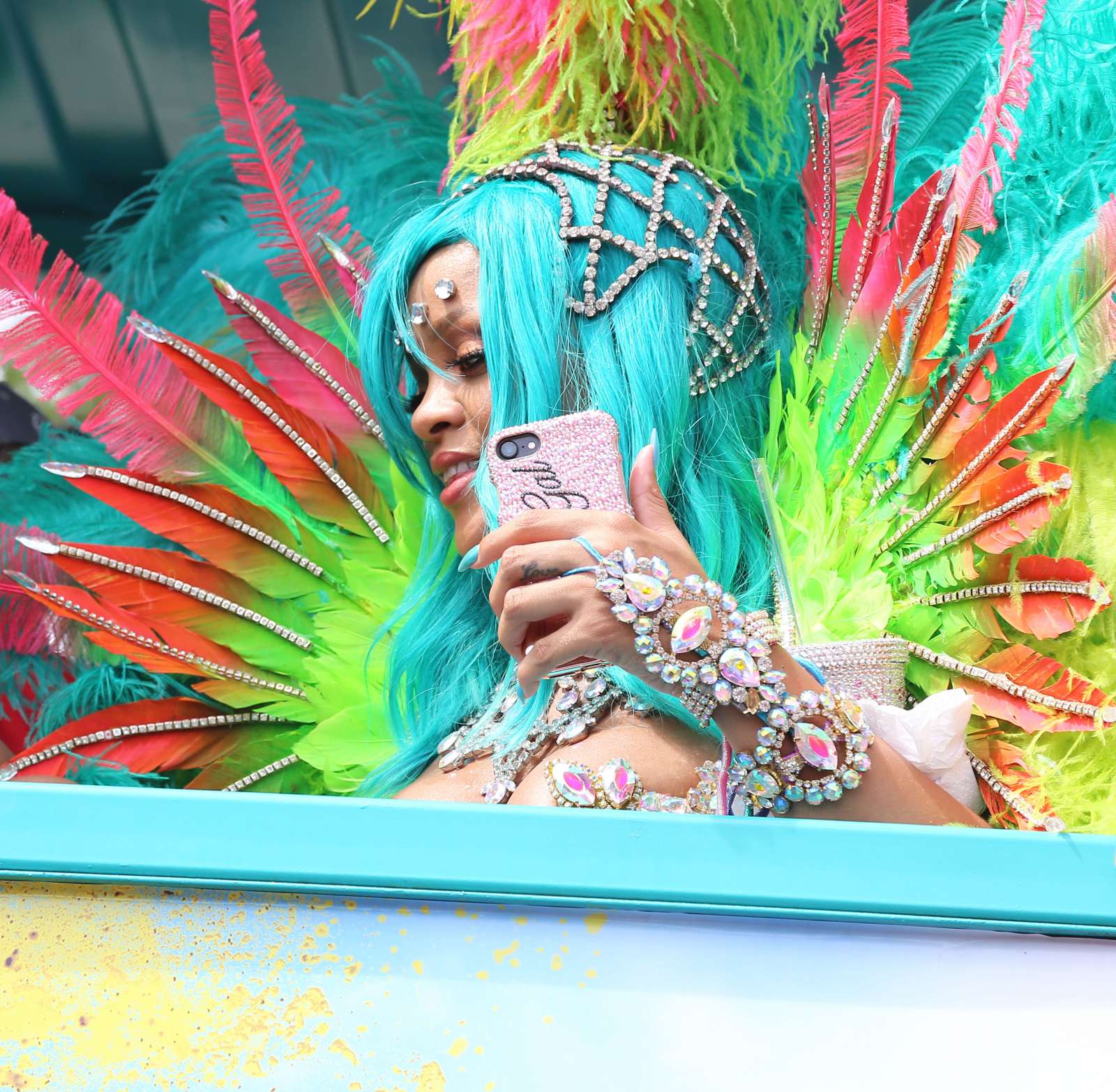 Rihanna At A Carnival In Barbados 01 Gotceleb