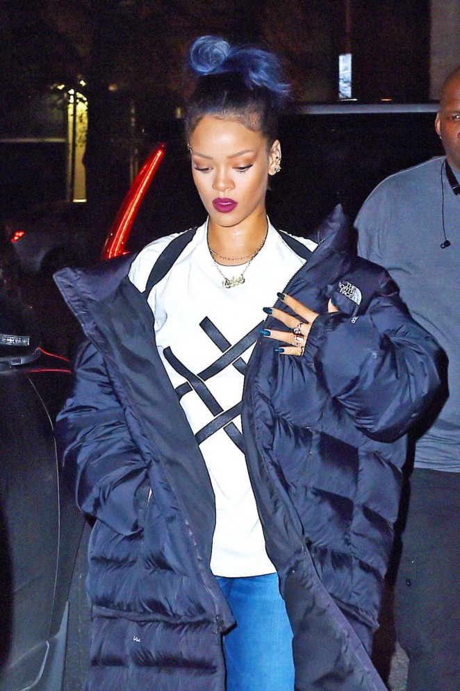 Rihanna at Haus Club in Tribeca