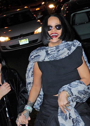 Rihanna at 'Up and Down' Night Club in New York