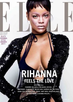 Rihanna - ELLE Magazine UK (October 2017 issue)