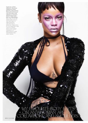 Rihanna - Elle UK Magazine (October 2017)