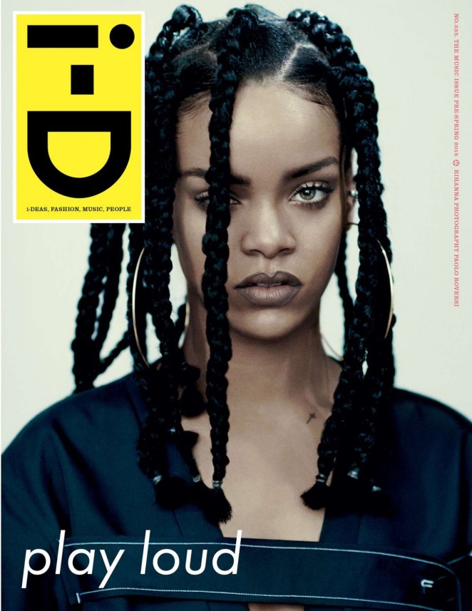 Rihanna - i-D Magazine Music Cover 2015