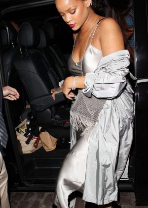 Rihanna - Leaving the St Martins Lane Hotel in London