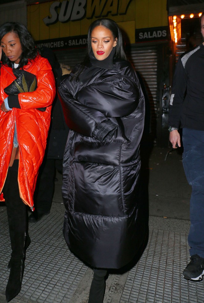 Rihanna – Leaving “Up and Down” in NYC – GotCeleb