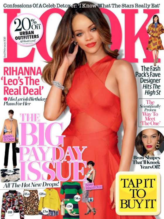 Rihanna - Look UK Cover (February 2015)