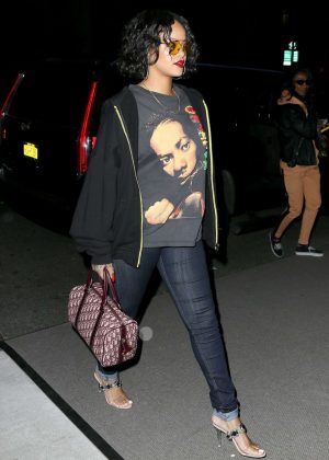 Rihanna - Out and about in New York