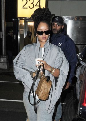 Rihanna out in Manhattan