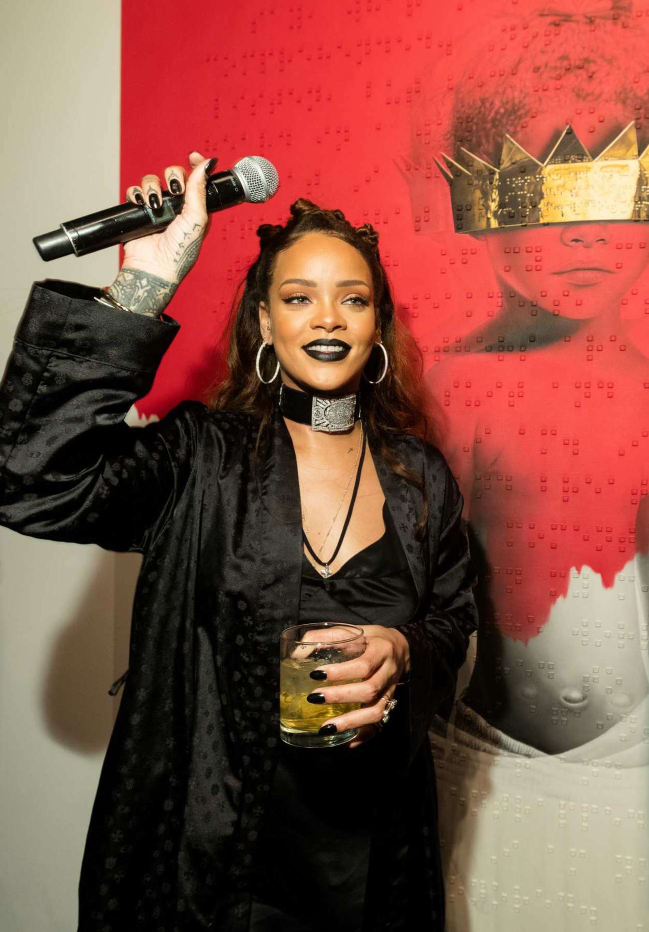 Rihanna – Rihanna's 8th Album Artwork Reveal in LA | GotCeleb