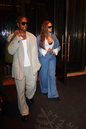 Rihanna - With ASAP Rocky celebrate his birthday at a private event at RPM Raceway