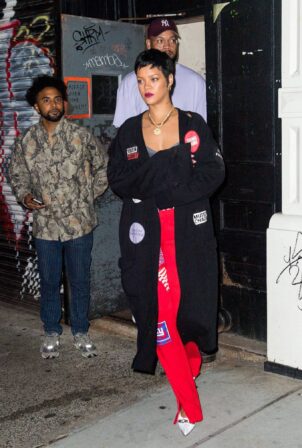 Rihanna - With ASAP Rocky party together on the 4th of July in China Town