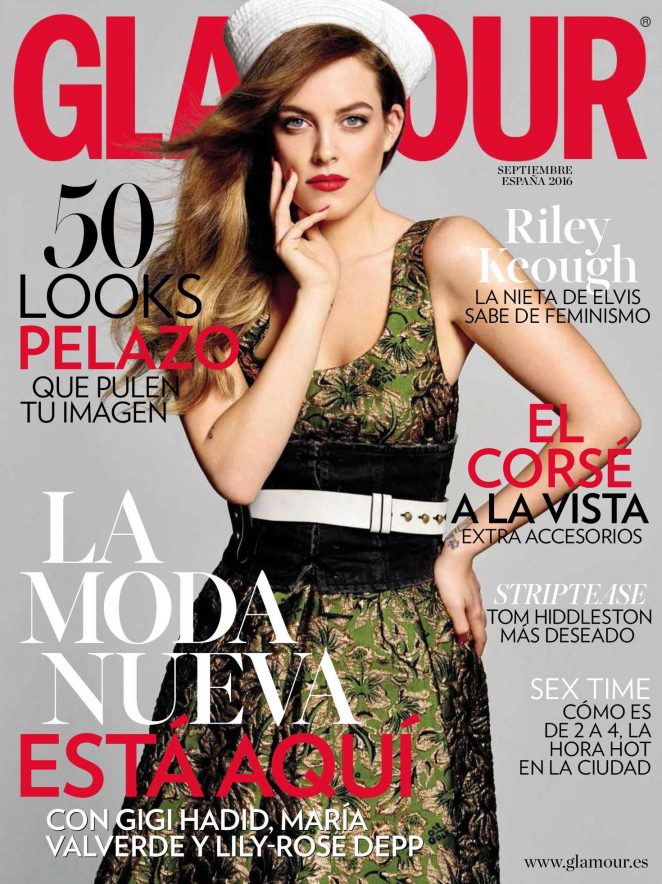 Riley Keough - Glamour Spain Magazine (September 2016)