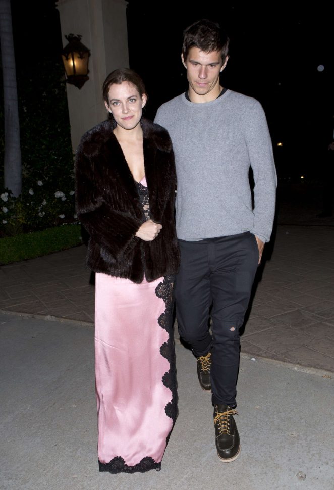 Riley Keough - Leaving a Private House Party in Beverly Hills