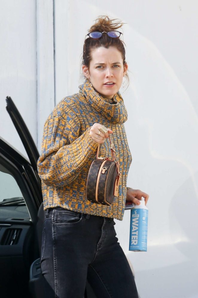 Riley Keough out in Los Angeles