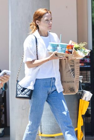 Riley Keough - Seen as she grabs her essentials at Erewhon near her Calabasas home