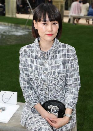 Rinko Kikuchi - Chanel Haute Couture SS 2018 Show in Paris