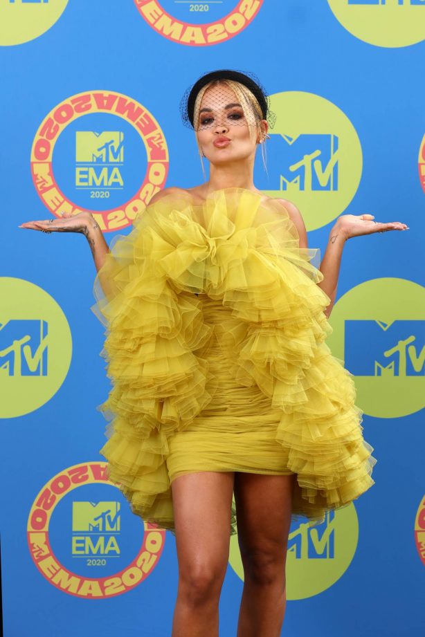 Rita Ora - 2020 MTV EMAs in London