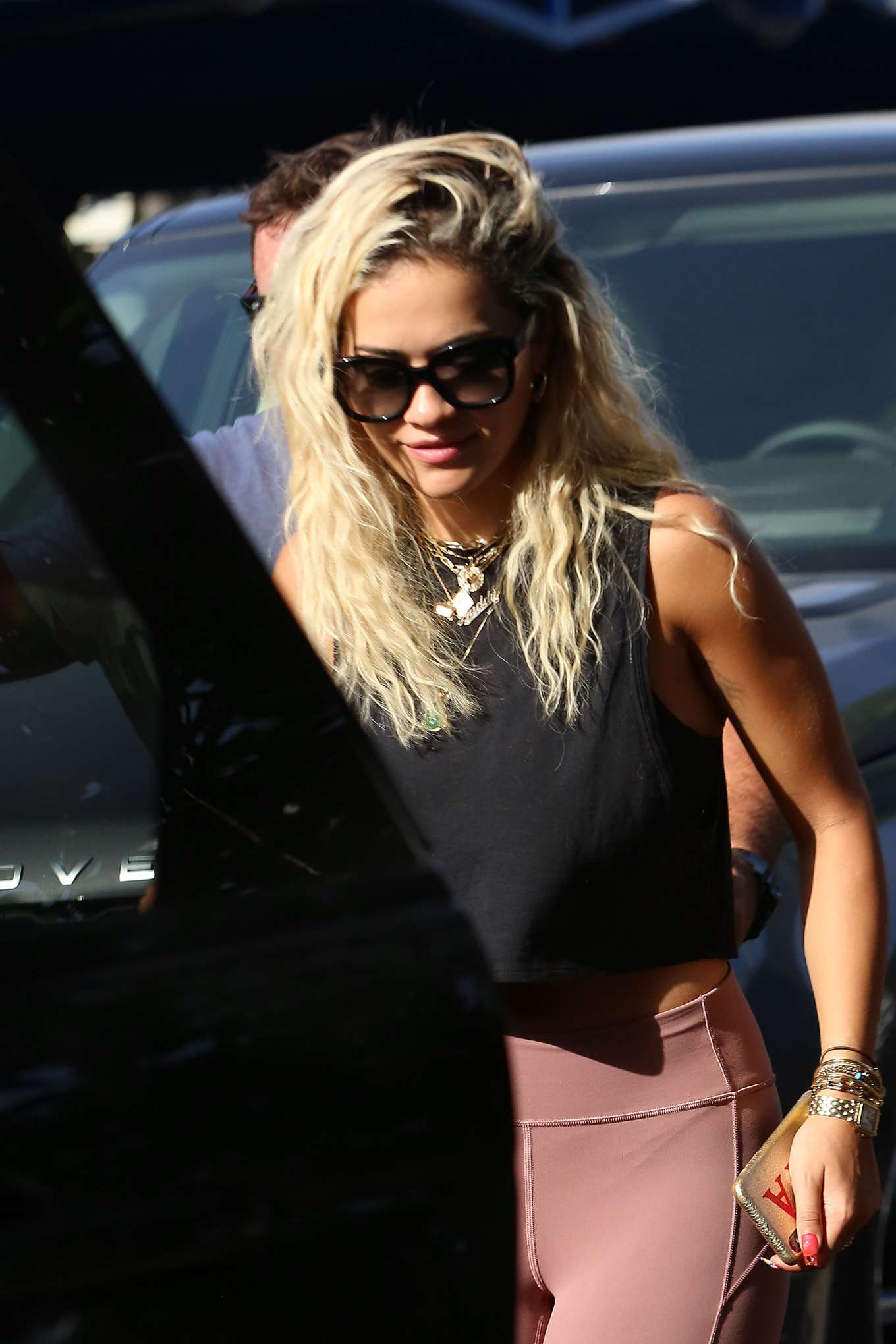 Rita Ora â€“ Arrives at Airport in Ibiza