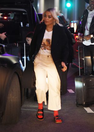 Rita Ora - Arrives at LAX Airport in LA