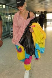 Rita Ora - Arriving at Heathrow Airport in London