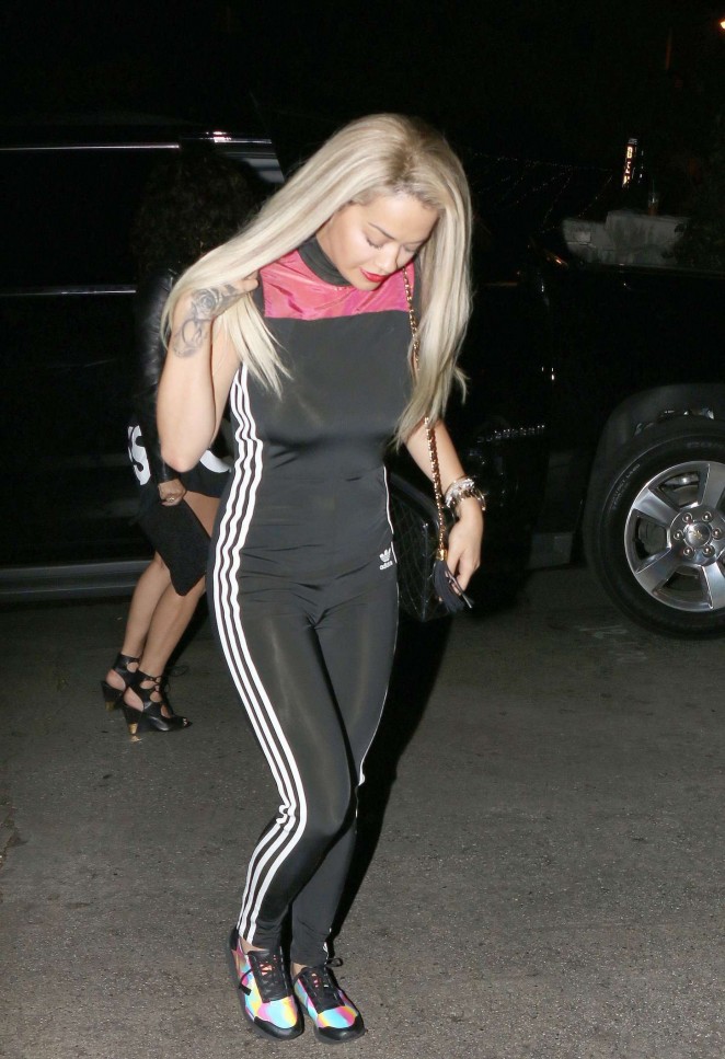 Rita Ora at the Chateau Marmont in West Hollywood