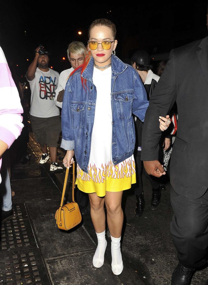 Rita Ora at Up&Down nightclub in NYC