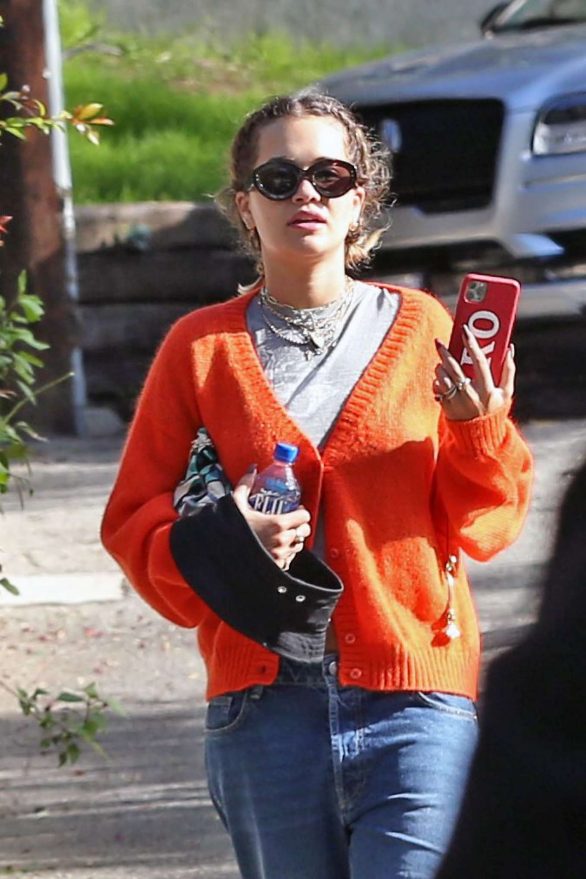 Rita Ora - Heading to a medical building in Beverly hills