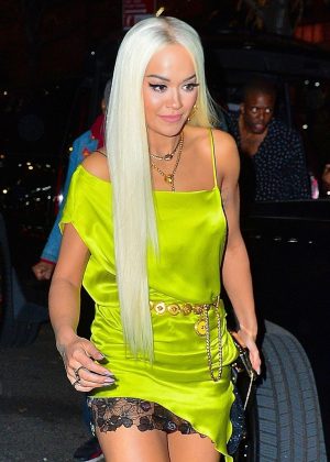 Rita Ora - Heading to the Victoria's Secret Fashion Show After Party in NYC