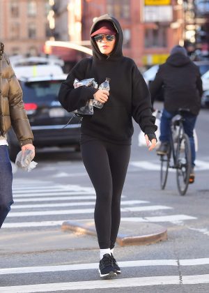 Rita Ora - Hits the gym in NYC