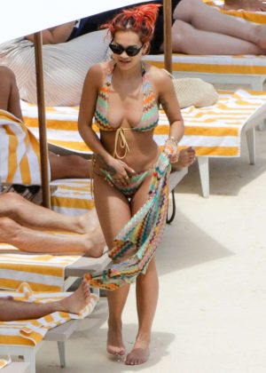 Rita Ora in Bikini in Tuscany