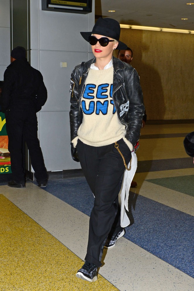 Rita Ora - JFK Airport in NYC