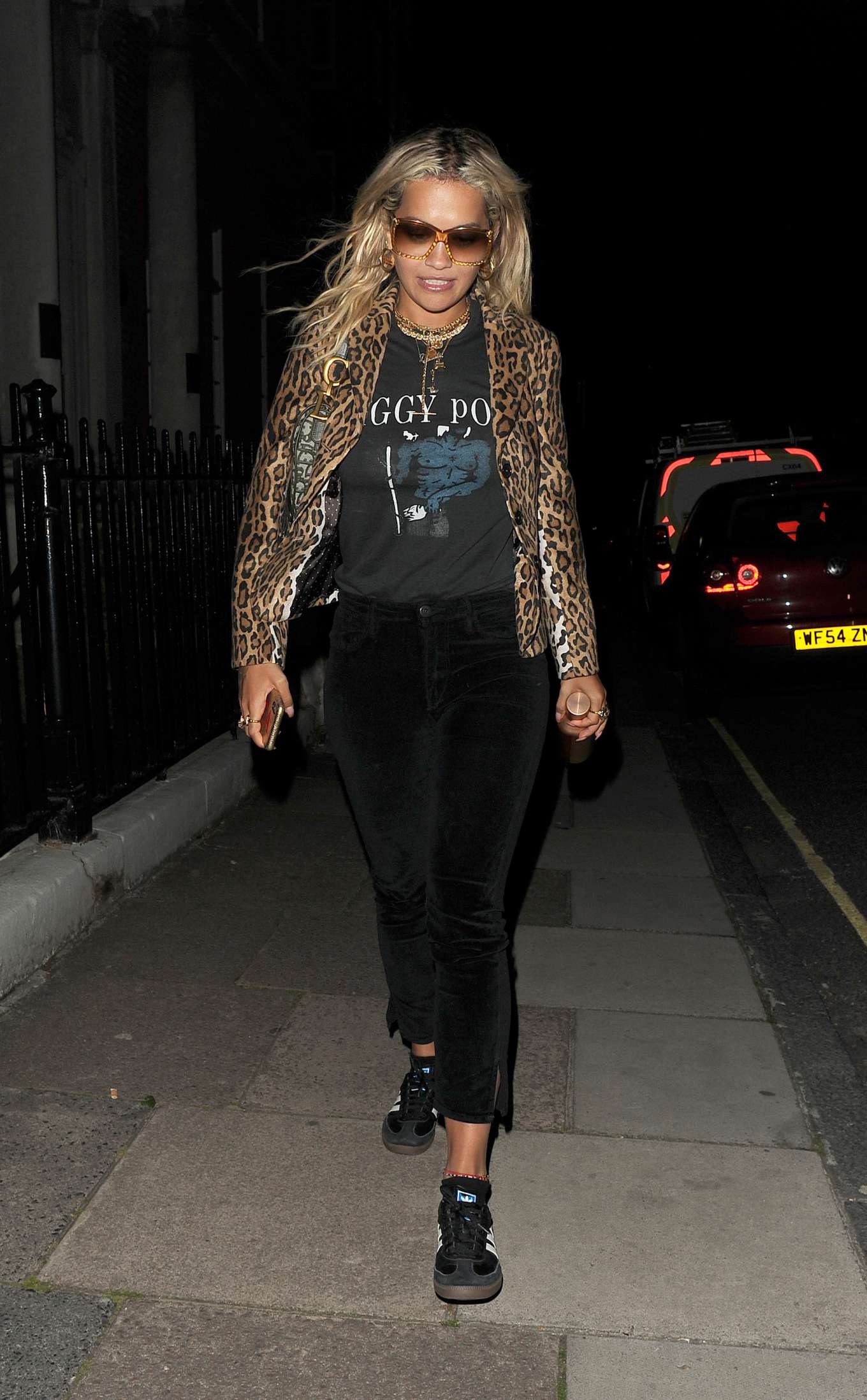 Rita Ora â€“ Leaving Music Bank Studios in London