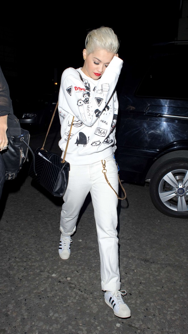 Rita Ora - Out and about in London