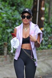 Rita Ora - Out for a hike in Los Angeles