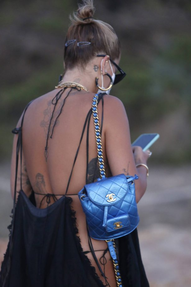 Rita Ora - Out for a stroll in Ibiza