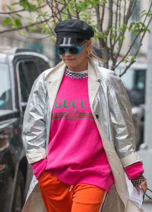 Rita Ora out in Tribeca