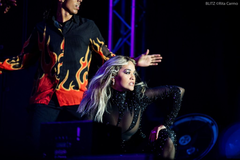 Rita Ora performs at 2019 Meo Sudoeste Festival in Zambujeira do Mar in Portugal