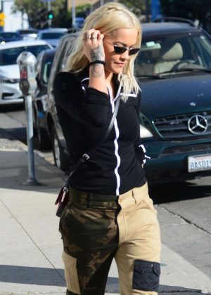 Rita Ora - Shops for furniture in West Hollywood