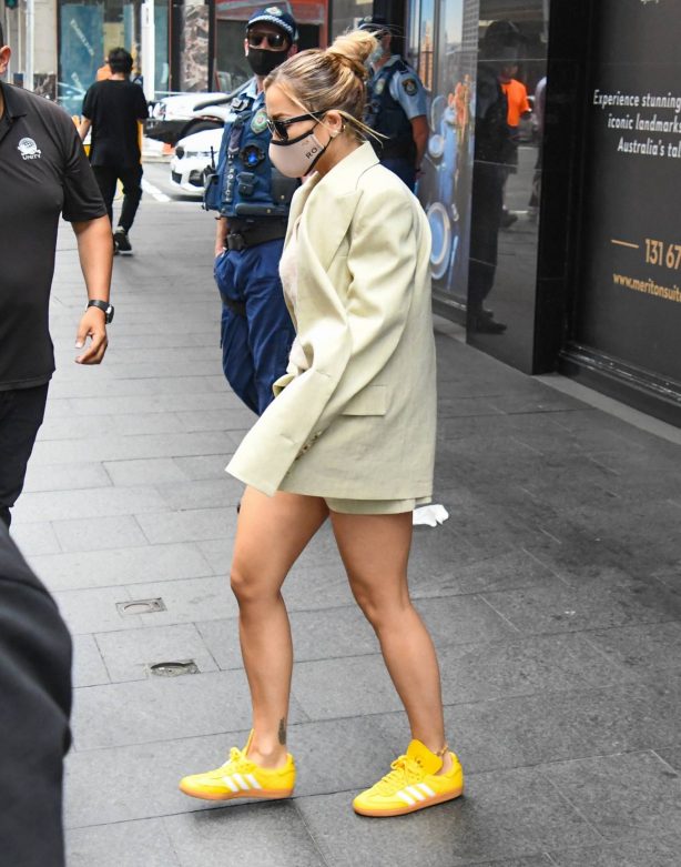 Rita Ora - Walking out of her hotel in Sydney