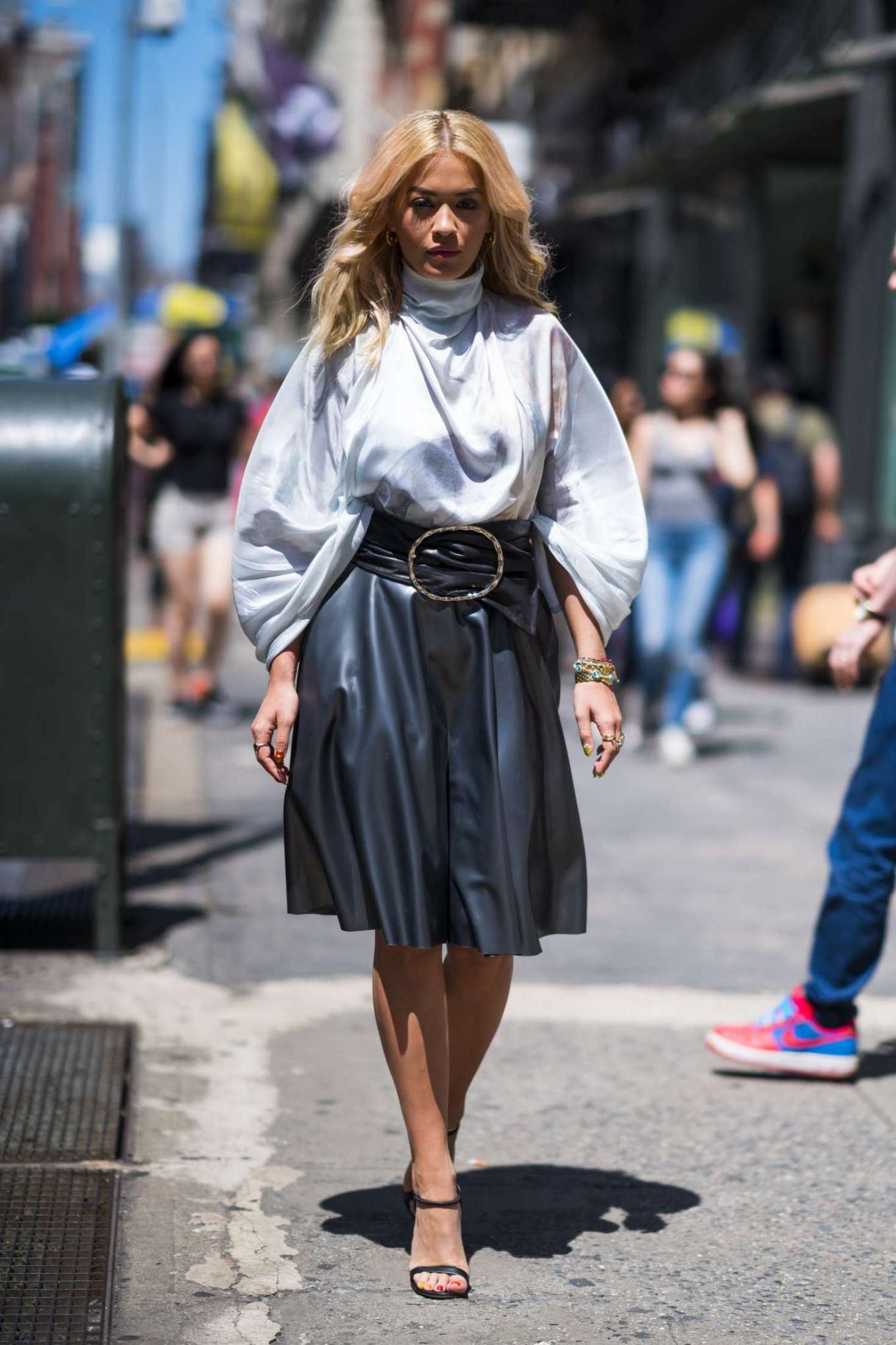 Rita Ora 2018 : Rita Ora: Wearing a silver Nina Ricci dress -02