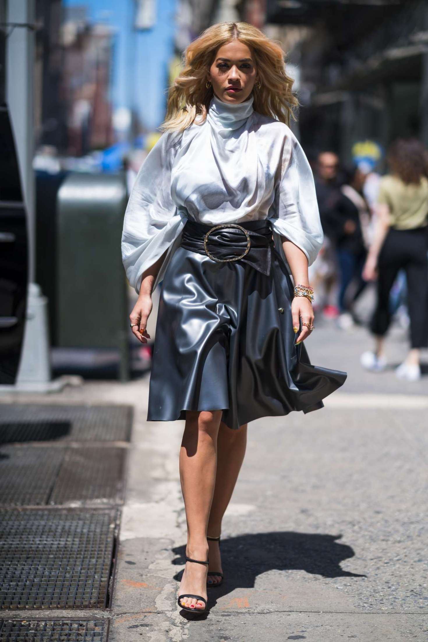 Rita Ora 2018 : Rita Ora: Wearing a silver Nina Ricci dress -04