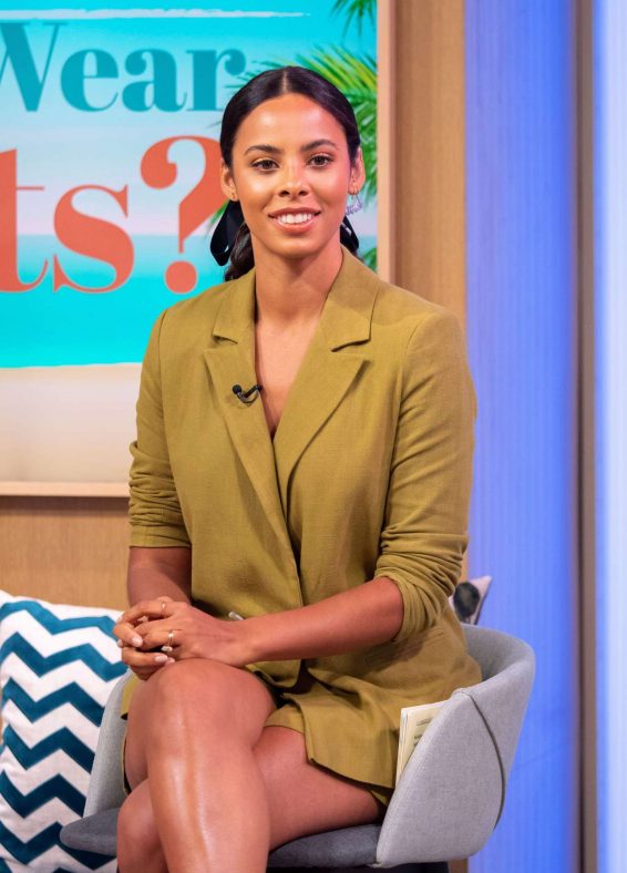 Rochelle Humes - On This Morning TV show in London