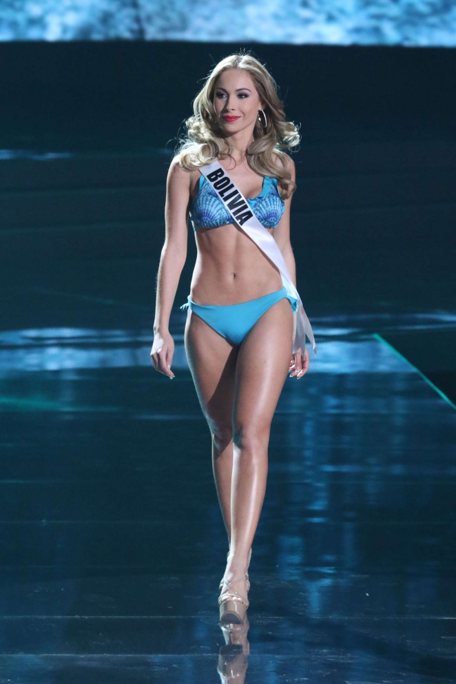 Romina Rocamonje - Miss Universe 2015 Preliminary Round in Las Vegas